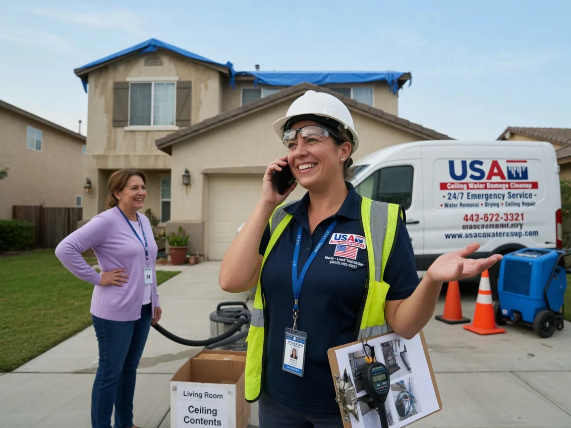 Ceiling Water Damage Restoration Bruceville, IN FAQs