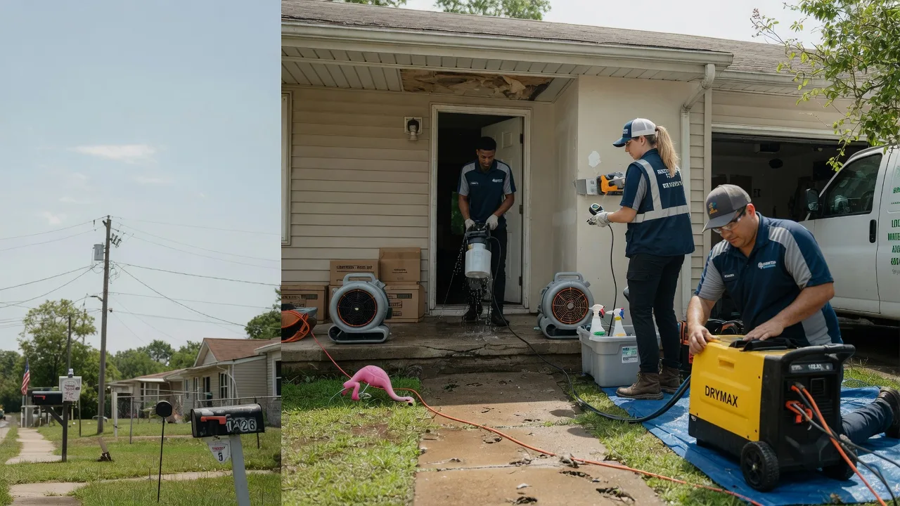 Storm Damage Water Removal in Bruceville, IN near me